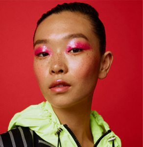 ASOS Case Study 2: Woman with pink eyeshadow