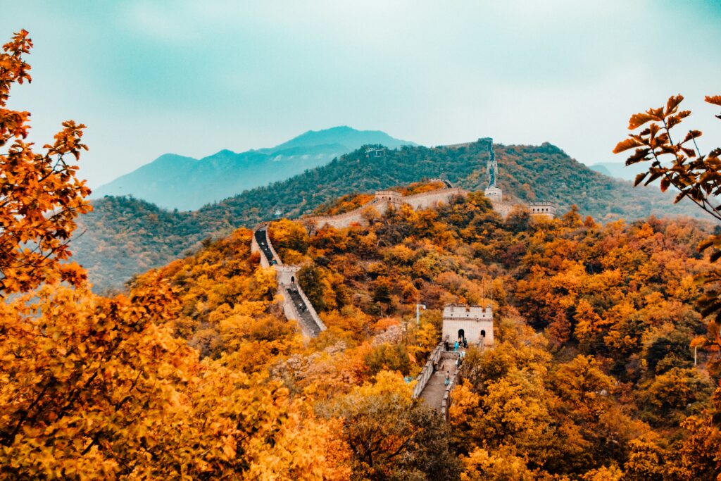 Great Wall of China, China. Asian Language Facts.